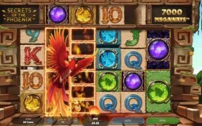 Secrets of the Phoenix (TM), Slot Review, Demo Play. Payouts, Free Spins, & Bonuses